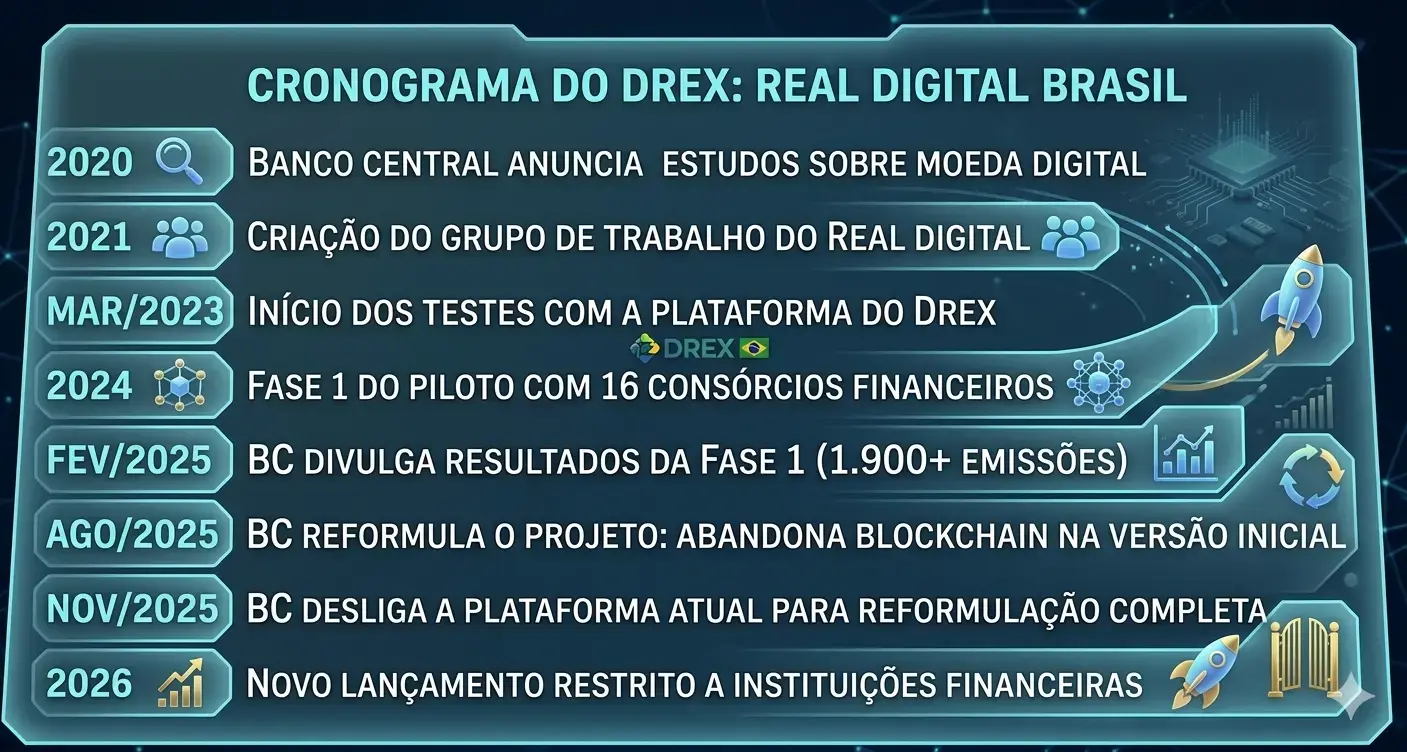 Drex real digital Brasil